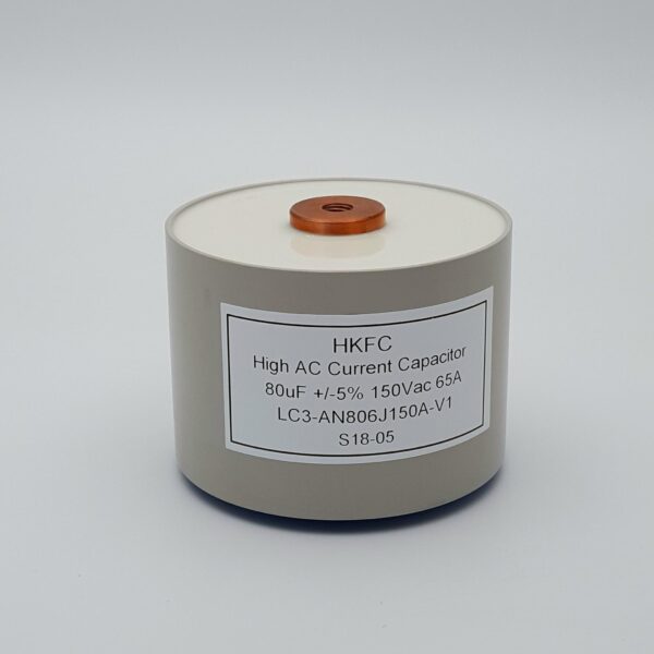 High Current Capacitor LC3-AN-80uF-150Vac-65A